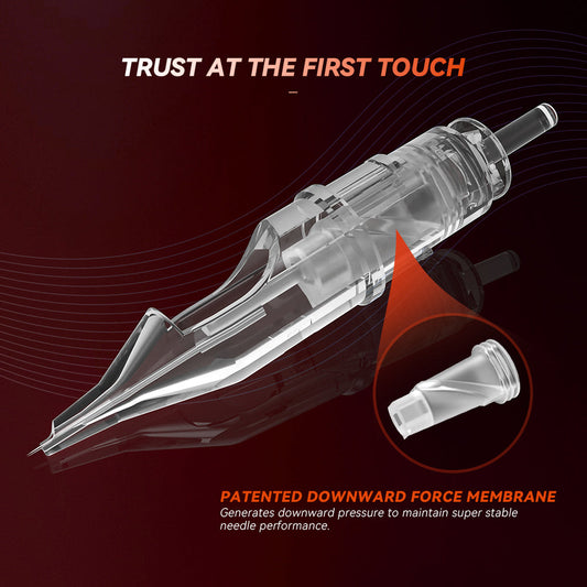 Aiguilles de tatouage T&T MAX Round Shader (10 pièces/boîte)