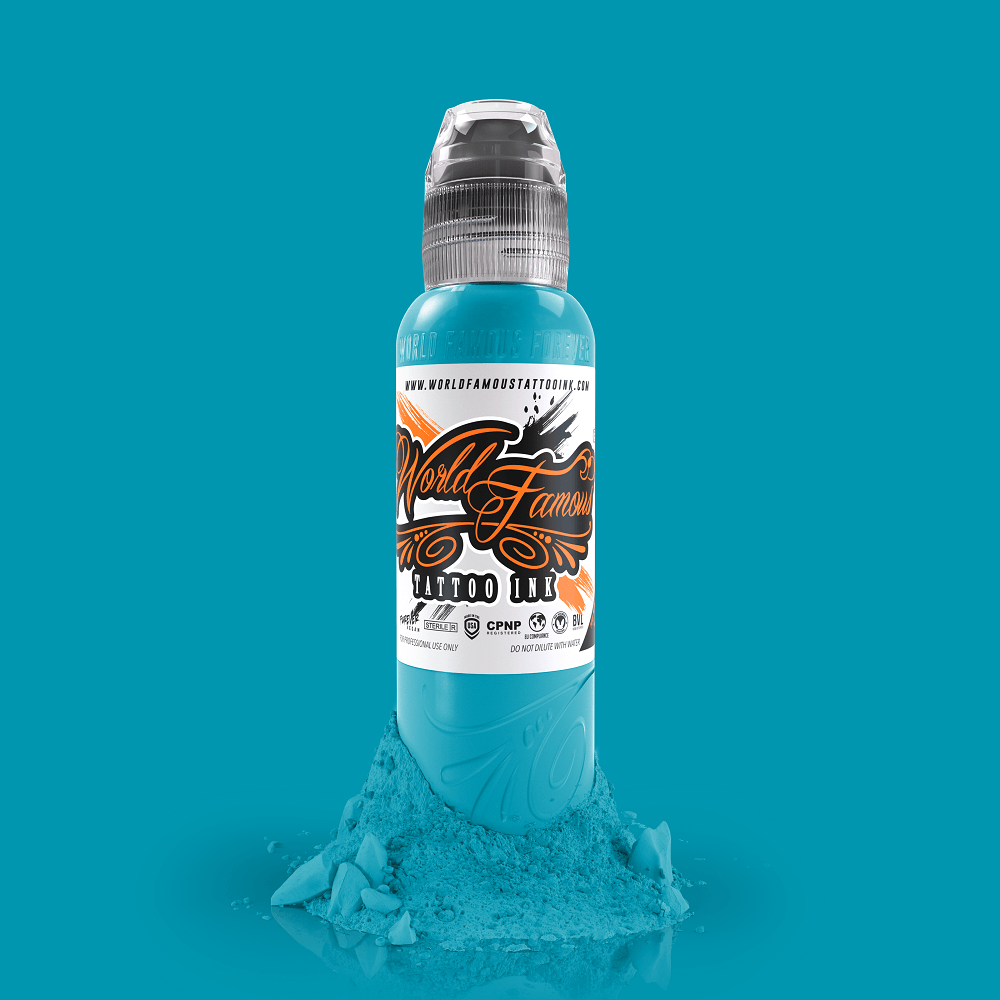 World Famous Algarve Aqua Tattoo Ink