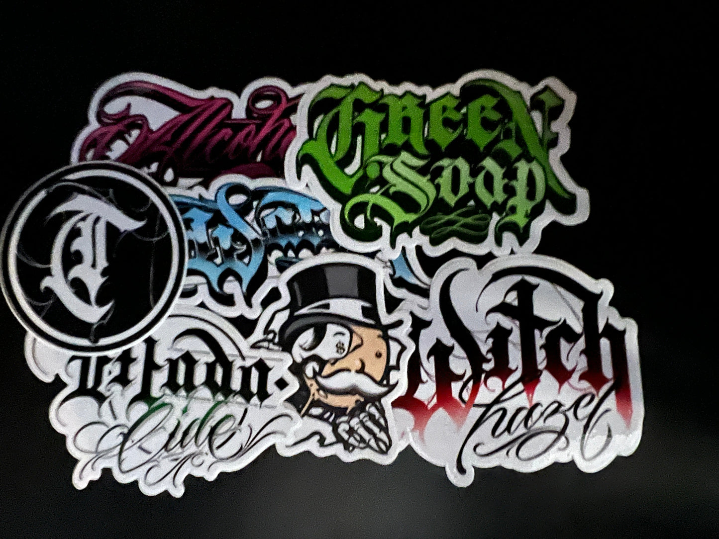 Gustavo's Bottle Label Stickers