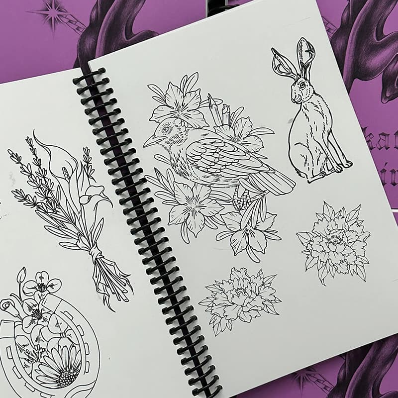 Katja Ramirez - Line Drawings