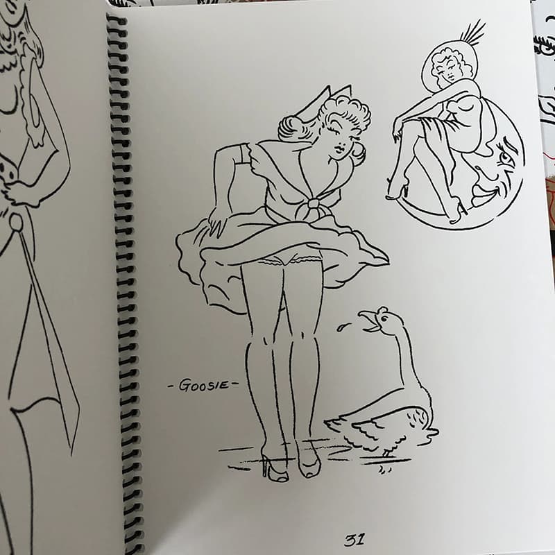 Sailor Jerry - Pinup Sketchbook Vol. 1