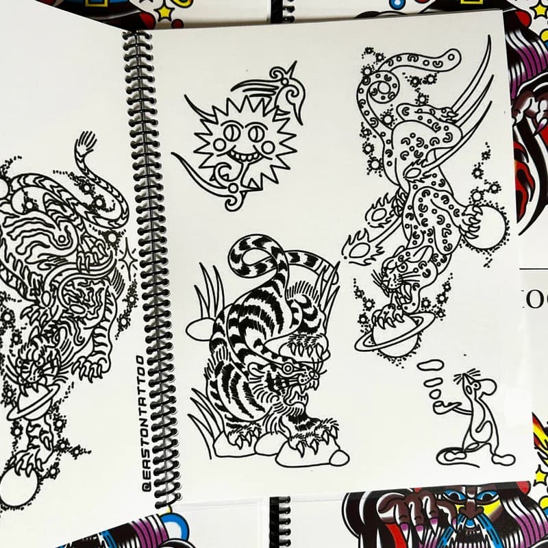 Smile Tattoo - Line Drawings Vol. 1