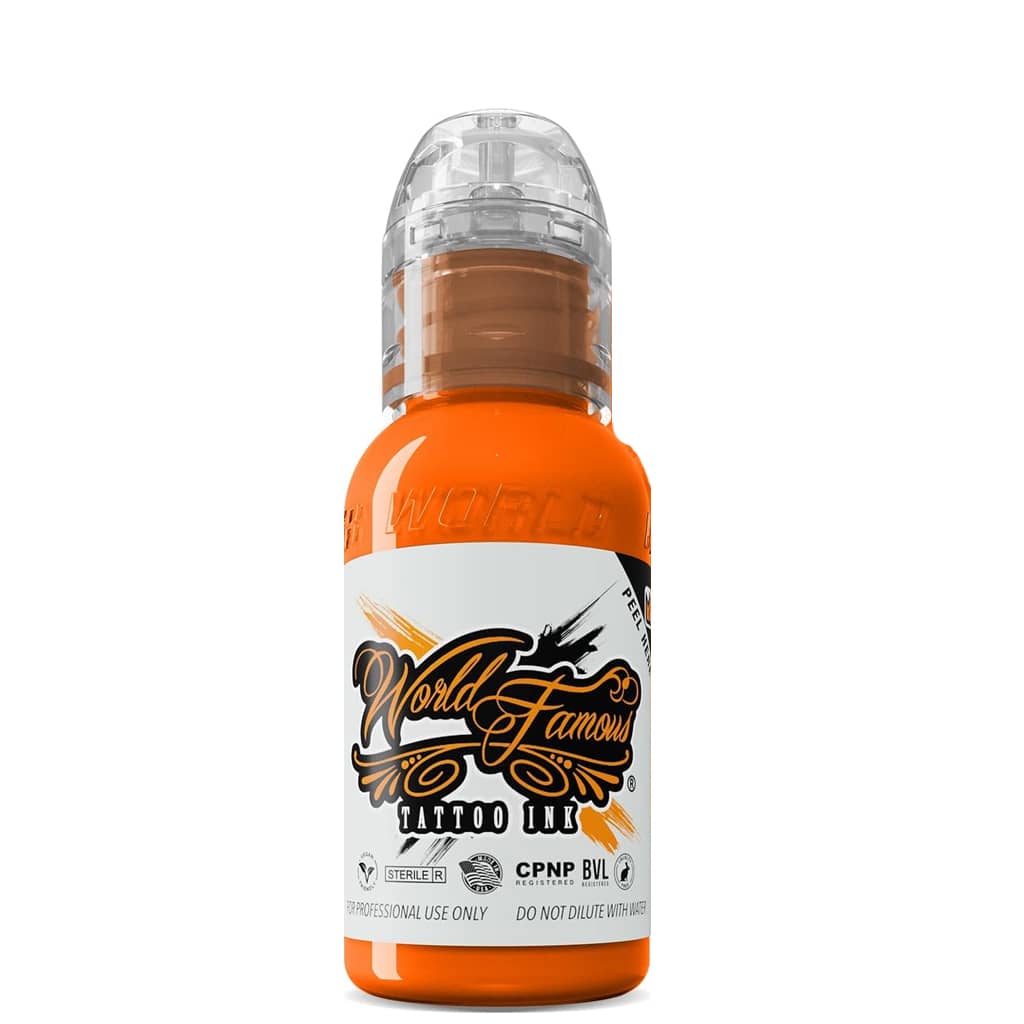 World Famous Everest Orange Tattoo Ink