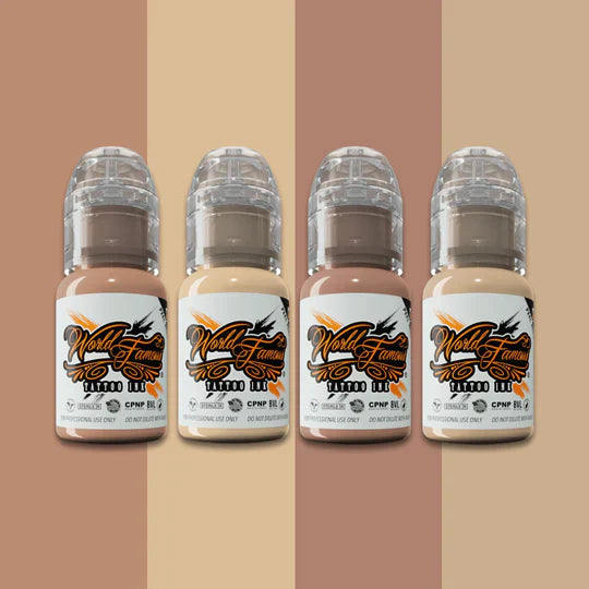 World Famous Alex Santucci Skin Tone Cover Up Set