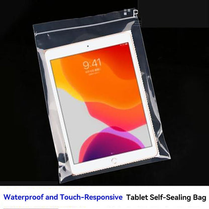 Resealable Self Sealing Clear Plastic Bags For Tablet 20cm*28cm (100 pcs)