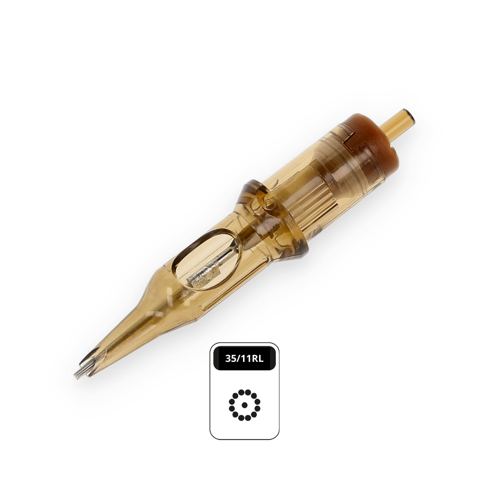 Cartouches d'aiguilles de tatouage Kwadron Liner/Round Shader