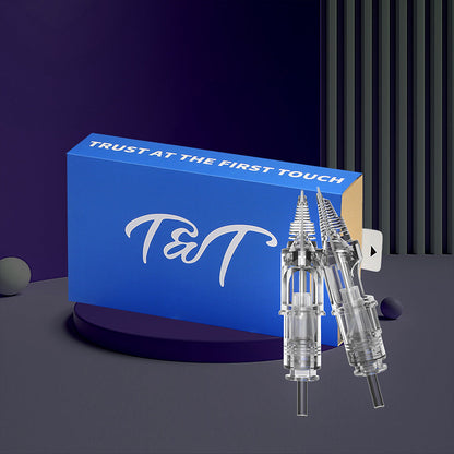 Aiguilles de tatouage T&amp;T AWE Round Shader (20 pièces/boîte) 