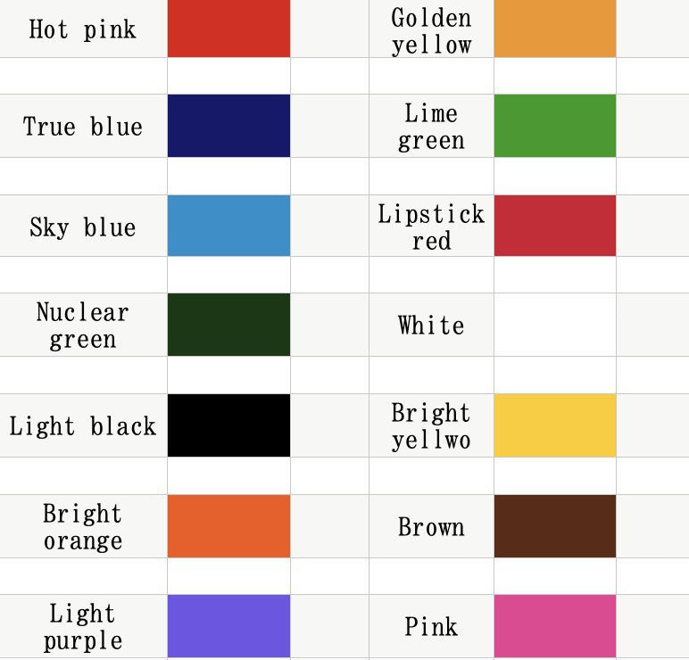 Eternal Ink - Primary 14 Color Set (1oz / 30ml)