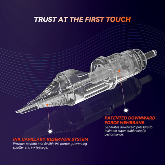 Aiguilles de tatouage T&amp;T AWE Round Magnums (20 pièces/boîte) 