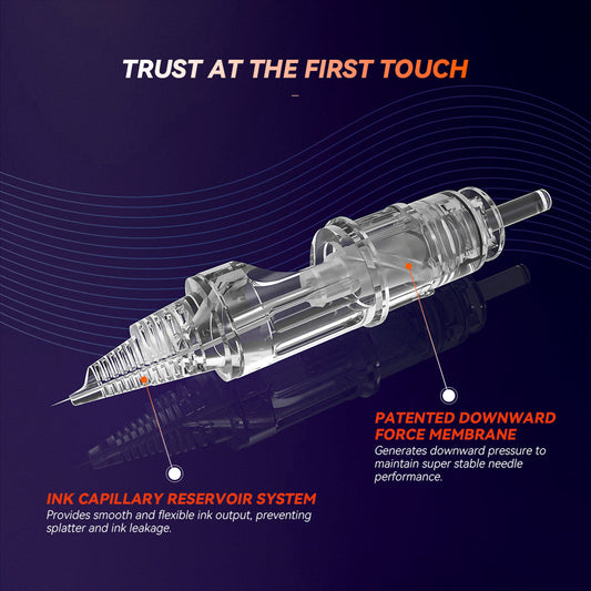 Aiguilles de tatouage T&amp;T AWE Round Liner (20 pièces/boîte) 