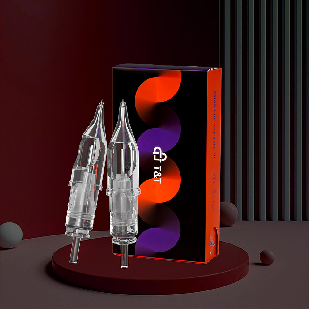 Aiguilles de tatouage T&amp;T MAX Round Liner (10 pièces/boîte) 