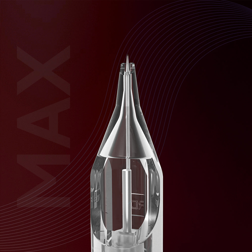 Aiguilles de tatouage T&amp;T MAX Round Liner (10 pièces/boîte) 