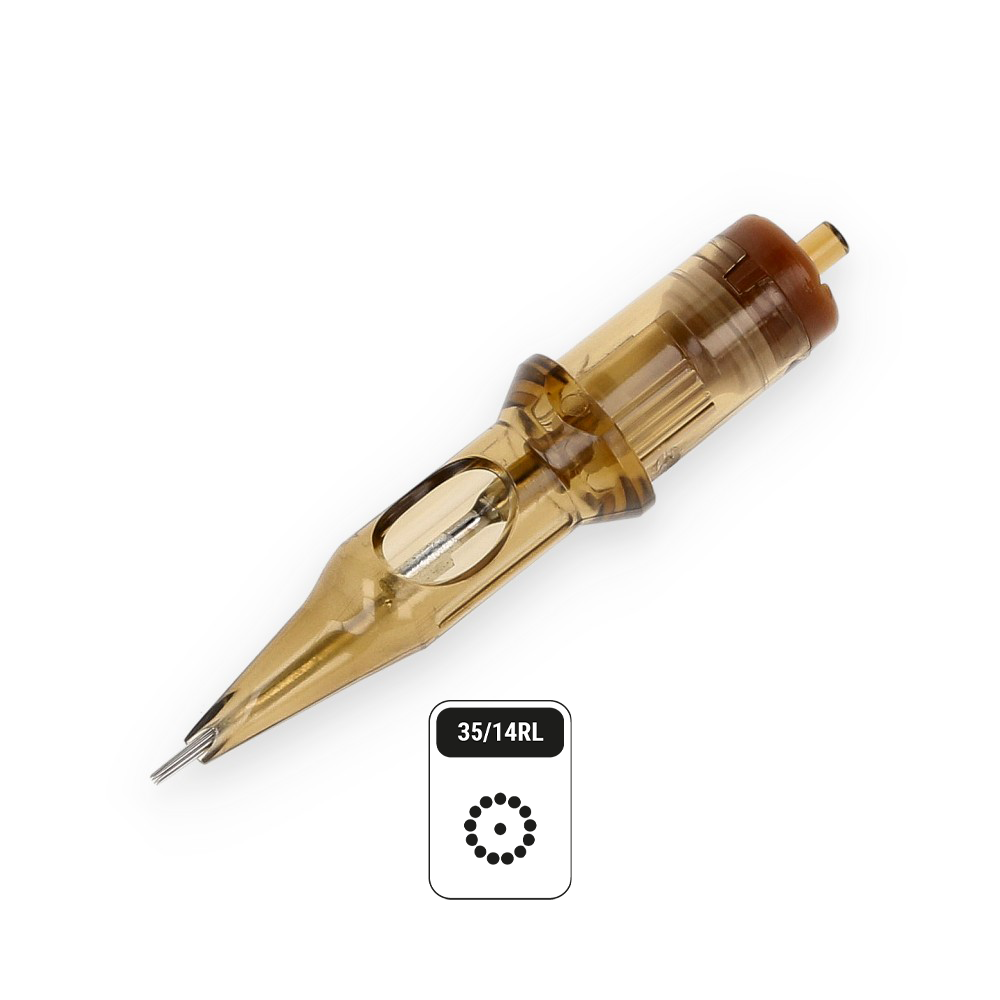 Cartouches d'aiguilles de tatouage Kwadron Liner/Round Shader