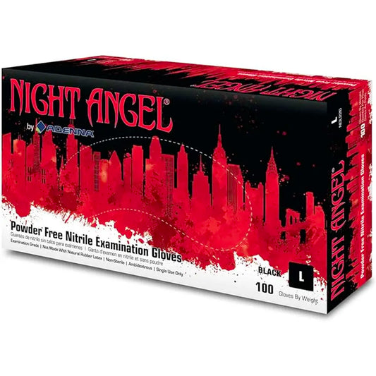 Adenna Night Angel puderfreie Nitrilhandschuhe