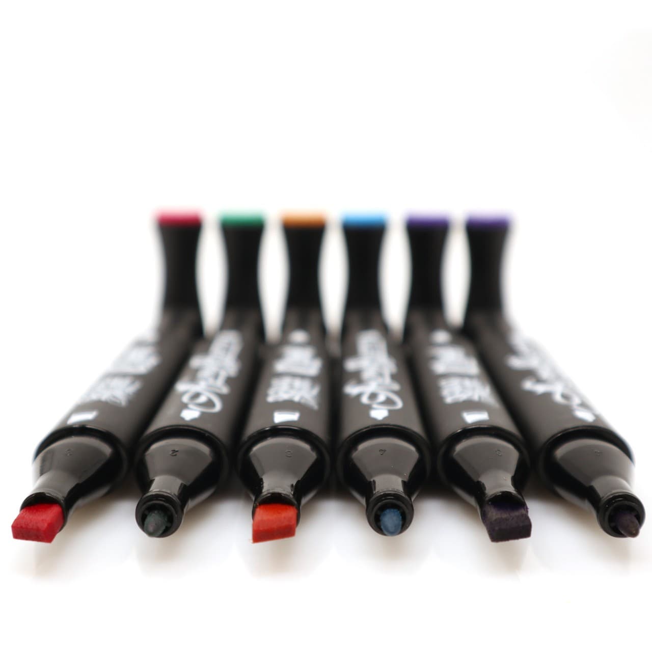 Alpha Markers Skin Marker Set mit Pinsel und Rundspitze
