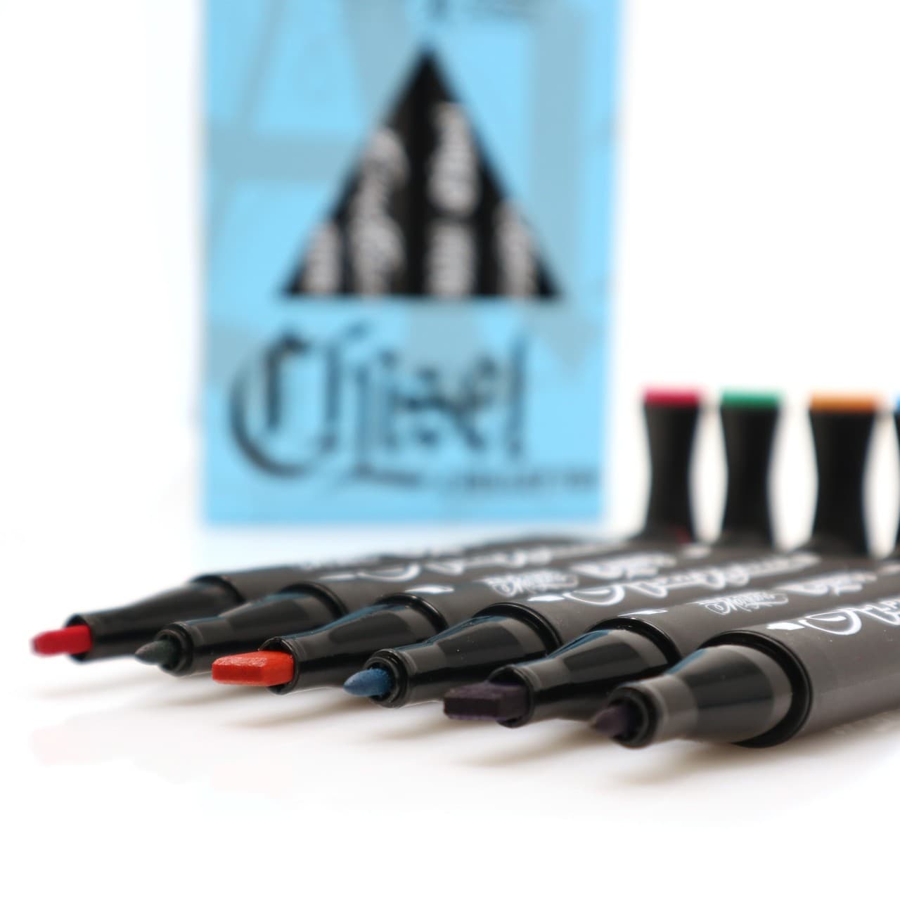 Alpha Markers Skin Marker Set mit Pinsel und Rundspitze