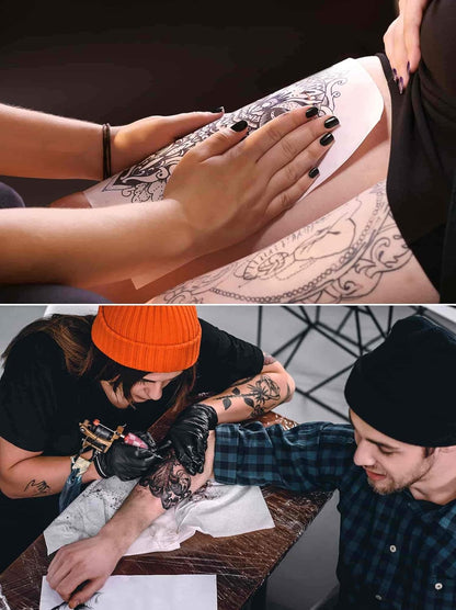 Tracing tattoo transfer machine transfer paper (100pcs)