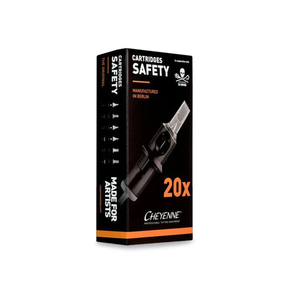 Cheyenne Safety Curved Mag Needle Cartridges