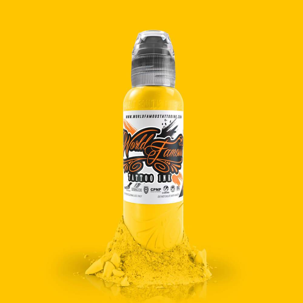 World Famous Great Wall Yellow Tattoo Ink