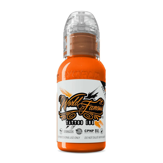 Encre de tatouage orange Koi mondialement connue