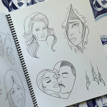 Natasha DeLuna - Dessins au trait Vol.1