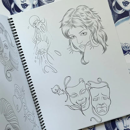 Natasha DeLuna - Dessins au trait Vol.1