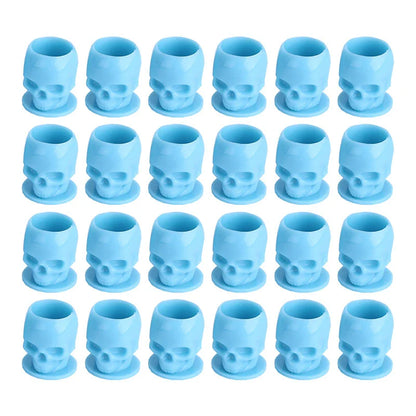 Plastic Skull Disposable Tattoo Ink Cup (200 pcs)