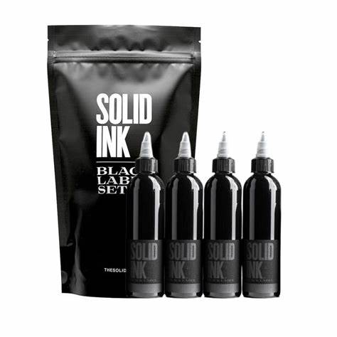 Solid Ink Black Label GreyWash Tattoo-Tinten-Set