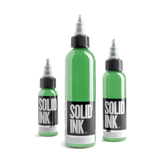 Solid Ink Green Apple Tattoo Tinte