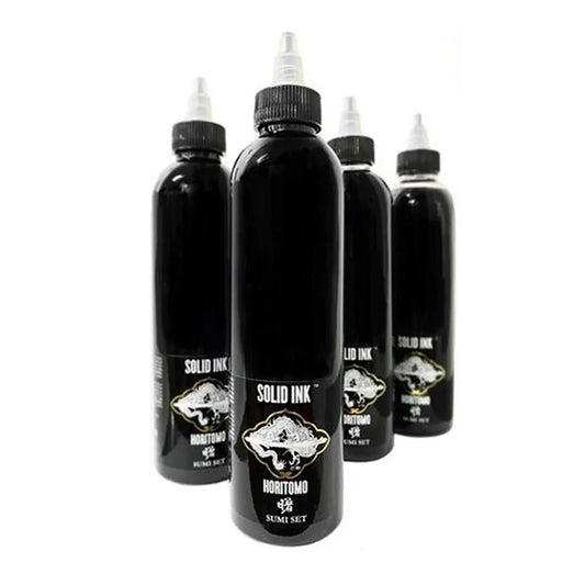 Solid Ink - Horitomo Sumi Grey Wash Set Tattoo Ink