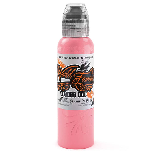 Weltberühmte pinke Tattoo-Tinte für das fliegende Schwein