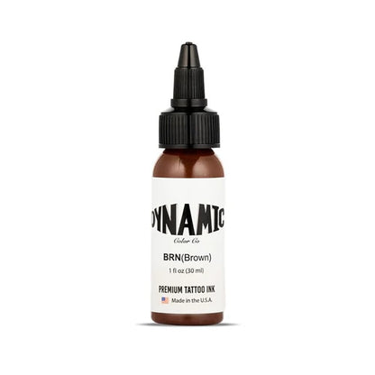 Dynamic Brown Tattoo Ink