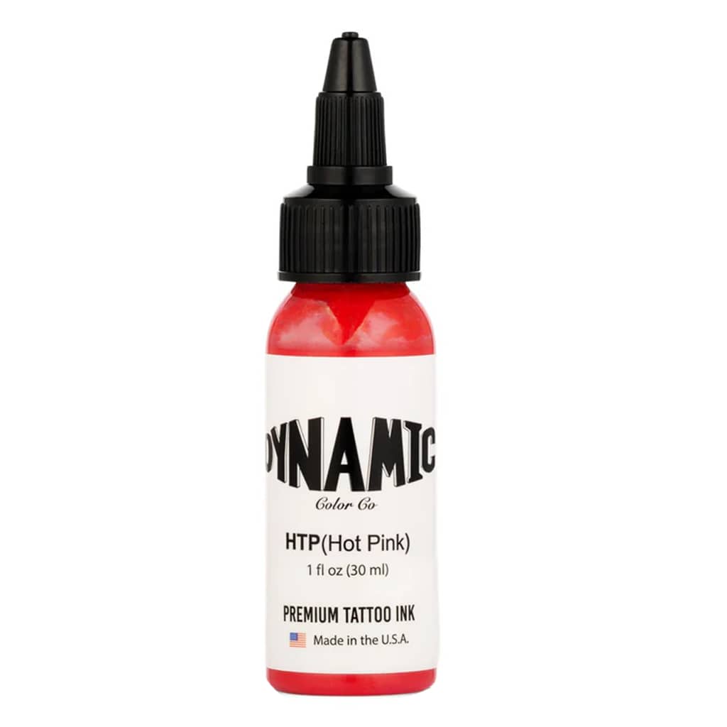 Dynamische, leuchtend pinke Tattoo-Tinte – 30-ml-Flasche