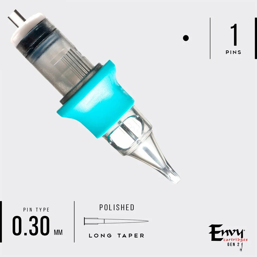 TATsoul Envy Gen 2 Bugpin Cartridges Round Liner/Shader - 10er-Pack