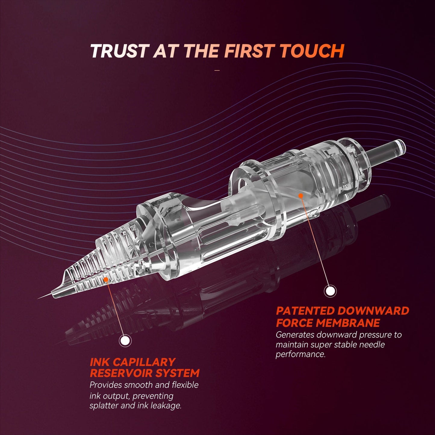 Cartouches T&amp;T PMU RL – Taille 04 / 0,18 mm