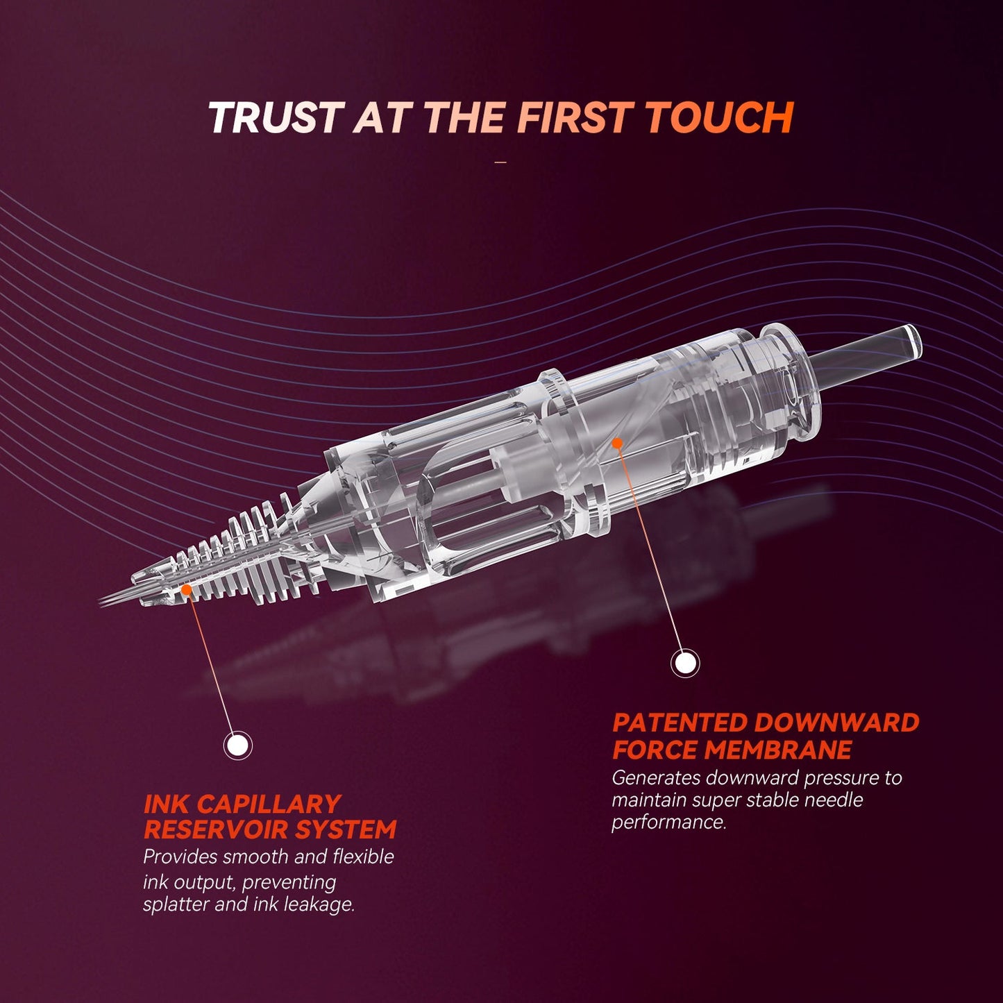 Cartouches T&amp;T PMU RL – Taille 10 / 0,30 mm 