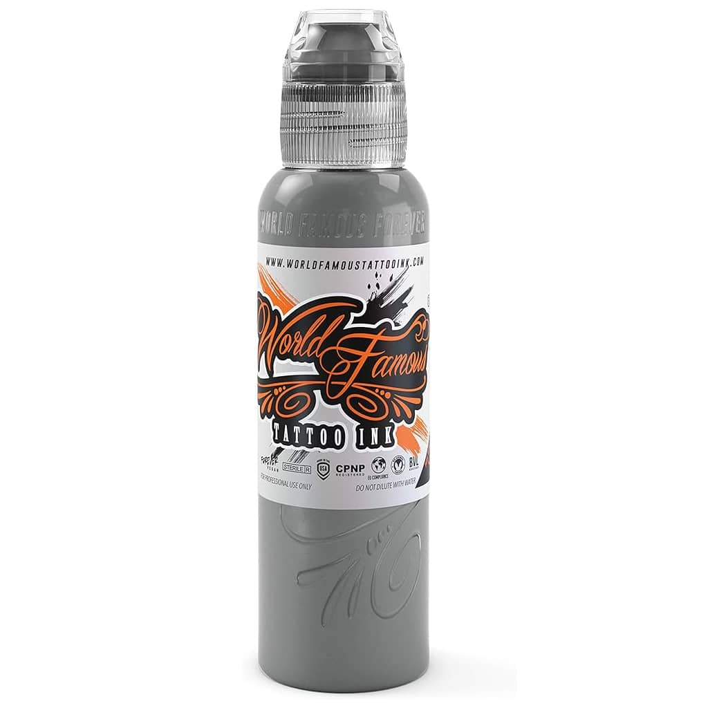 Weltberühmte graue Tattoo-Tinte für Schlachtschiffe